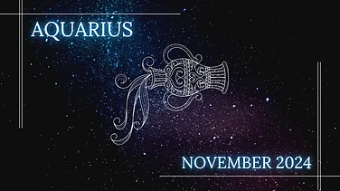 Aquarius November 2024 Horoscope: Dive Into Your Monthly Astrological Predictions