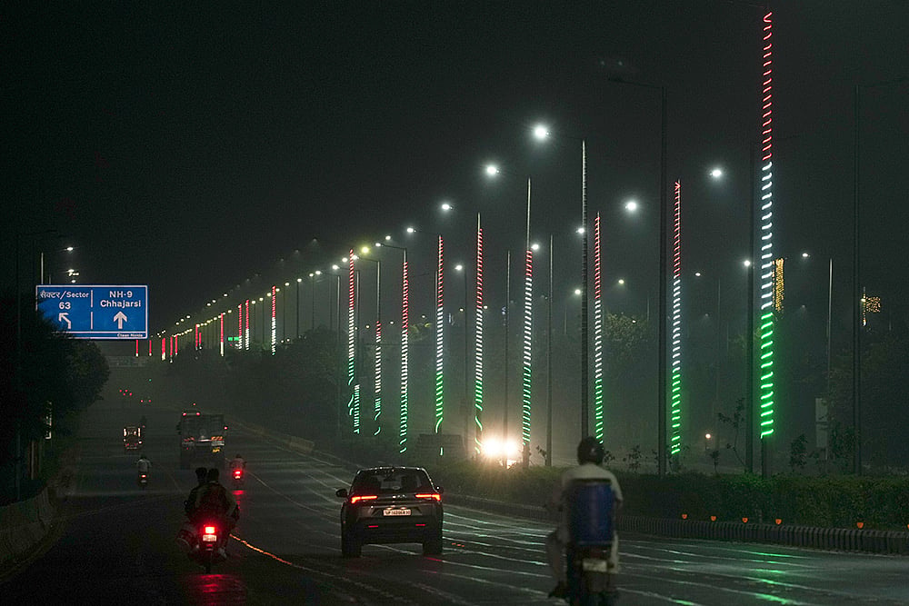 Smog in G Noida