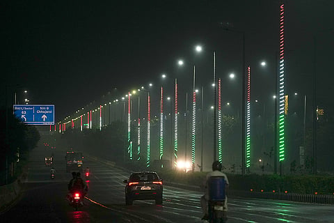 Smog in G Noida