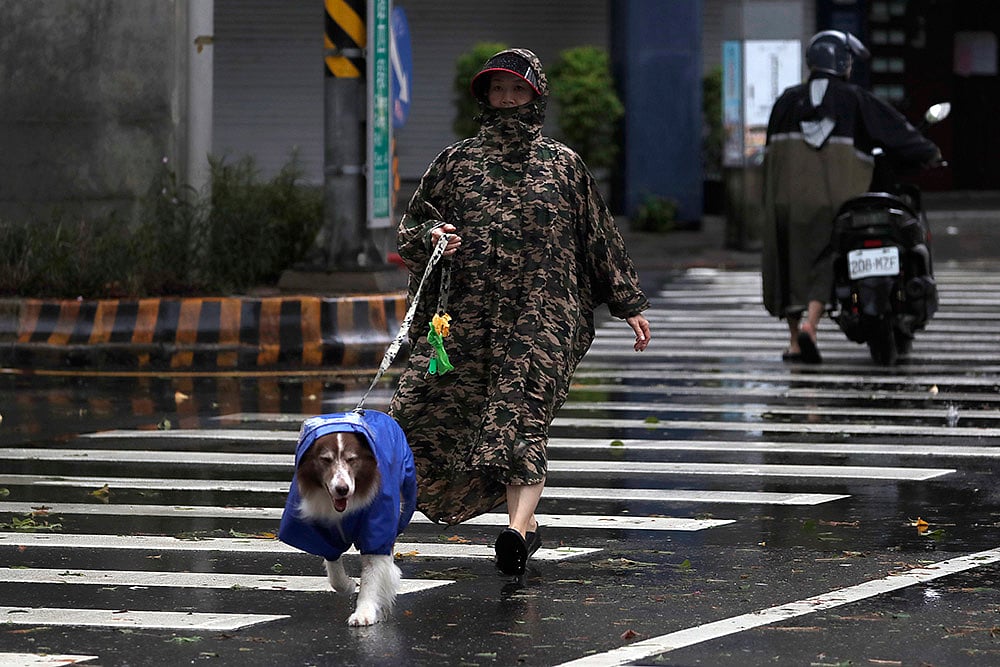 Asia Typhoon Kong-rey in eastern Taiwan photos_9