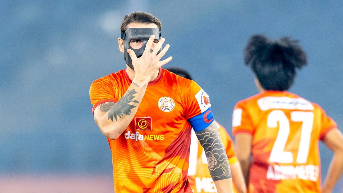 Luka Majcen during Punjab FC 3-2 Chennaiyin FC, ISL 2024-25 match. - ISL | FDSL 