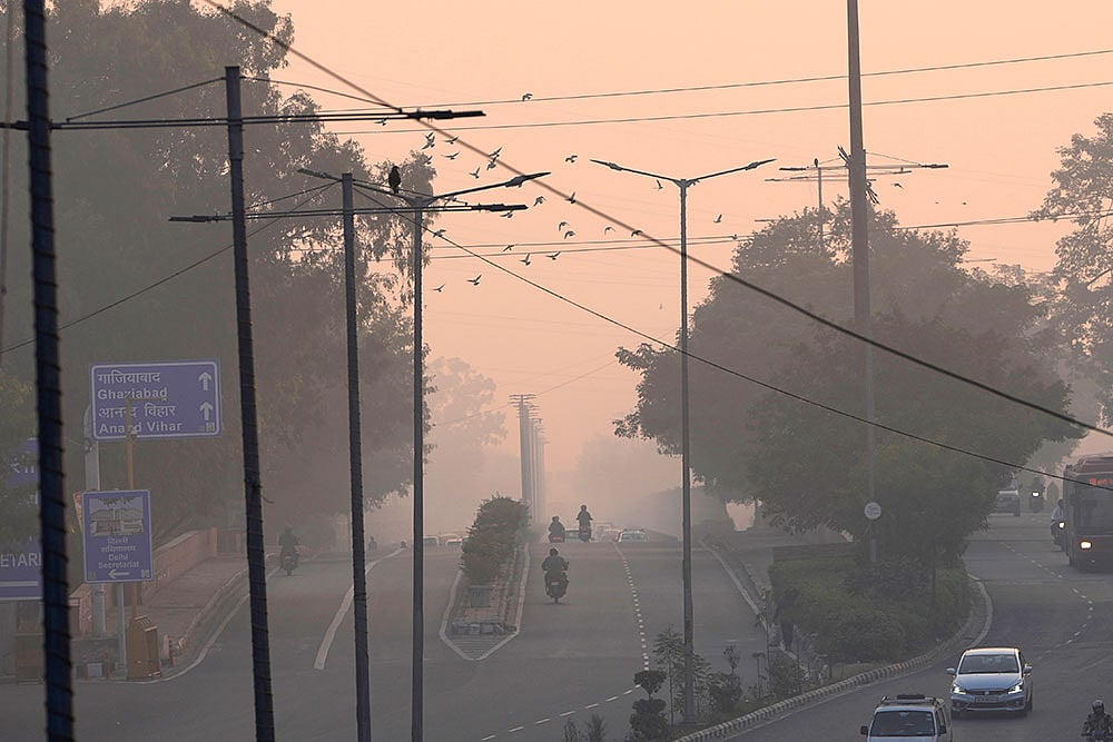 Smog In Delhi