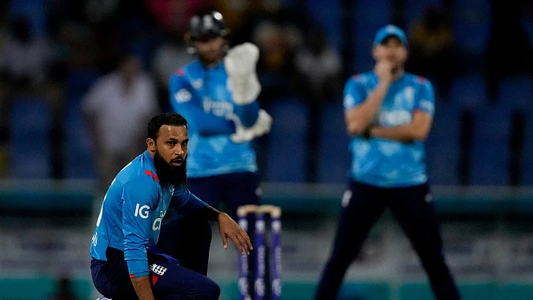 West Indies beat England by eight wickets in the first ODI in Antigua. - AP