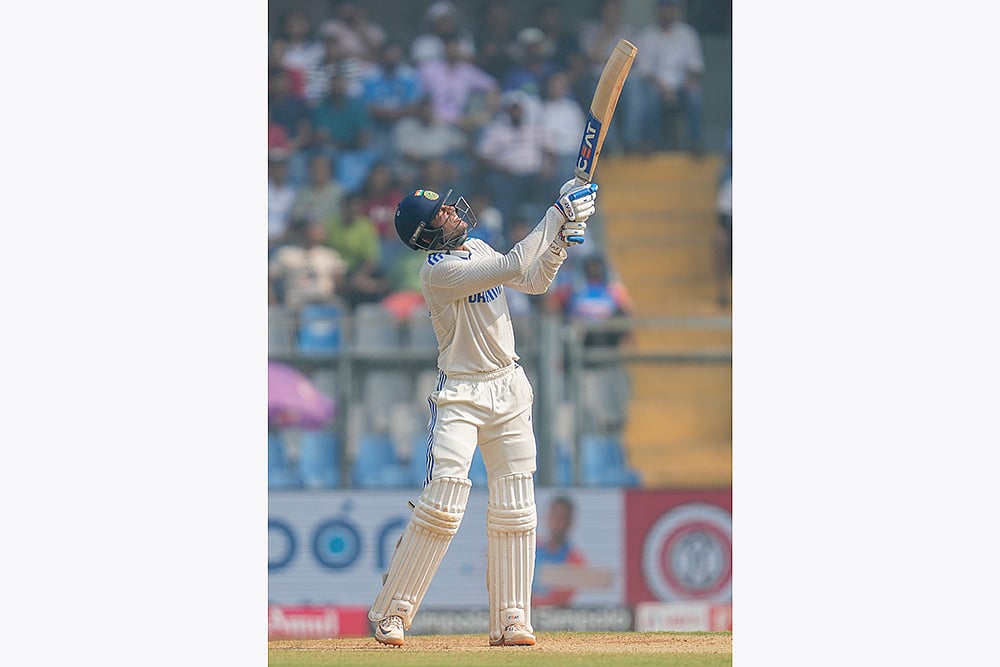 India Vs New Zealand 3rd Test cricket at Wankhede Stadium in Mumbai photo gallery_Shubman Gill