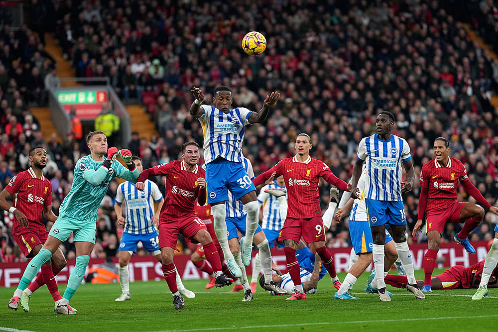 English Premier League Soccer Match: Liverpool Vs Brighton