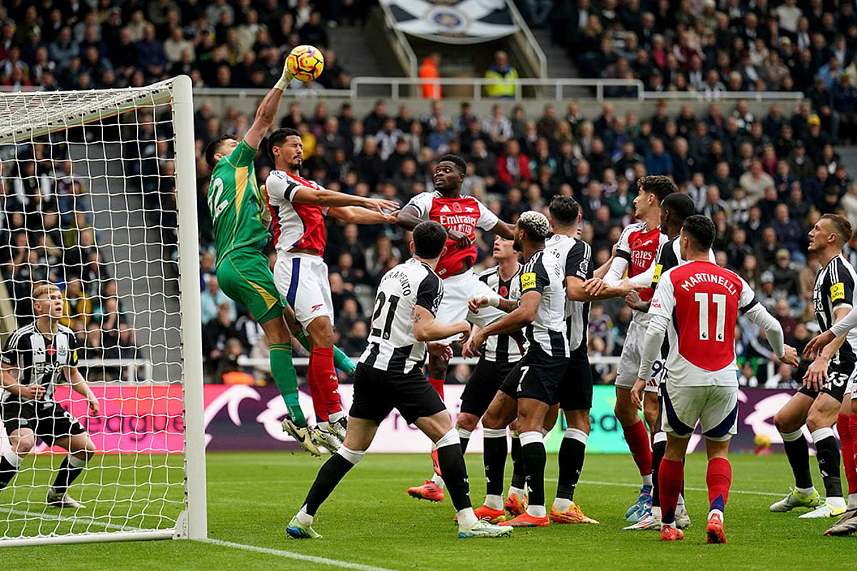 Britain Soccer Premier League: Newcastle United vs Arsenal
