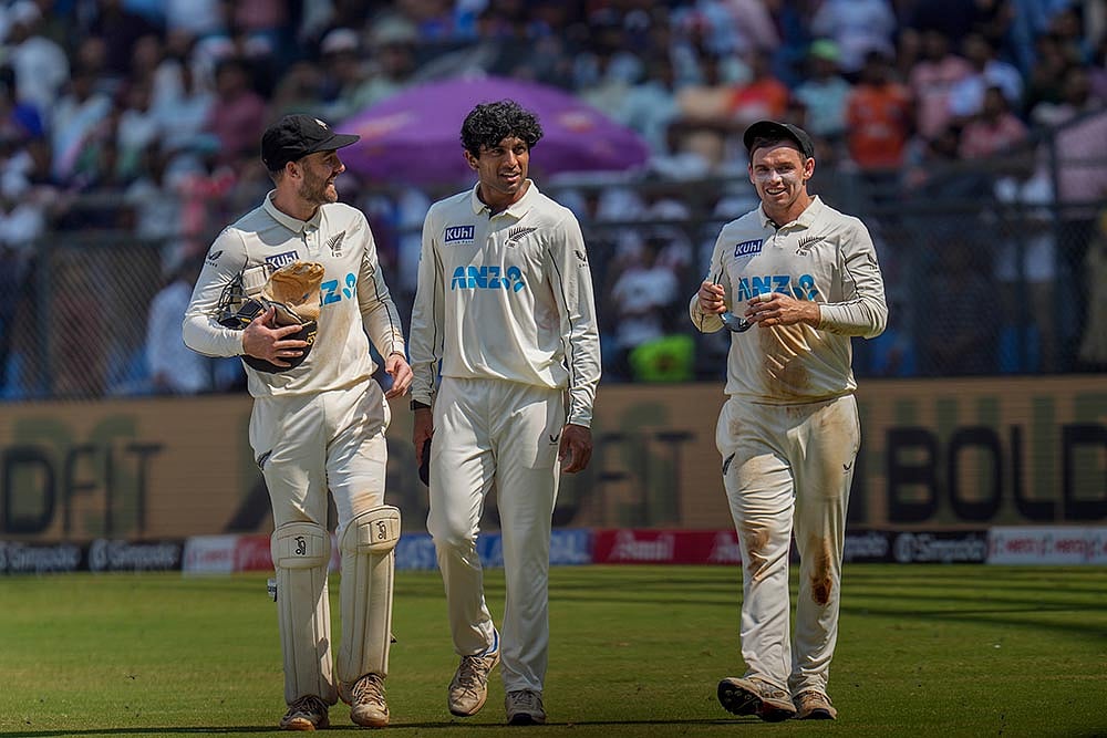 India Vs New Zealand 3rd Test, Day 3