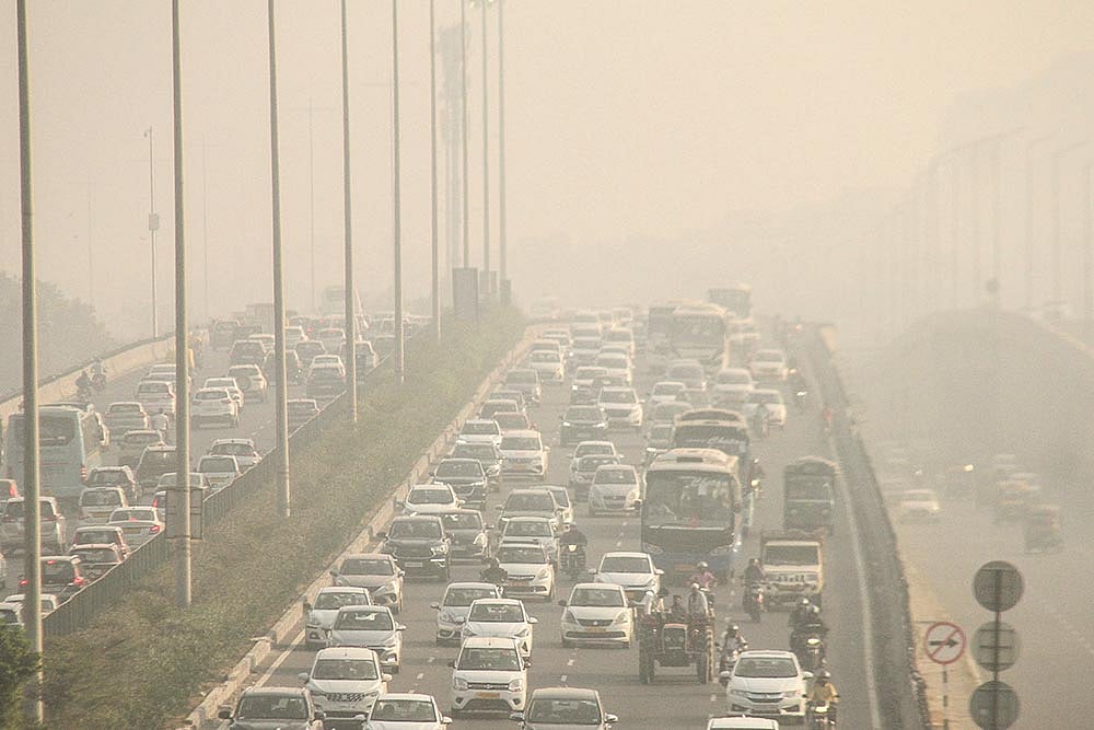 Smog in Gurugram