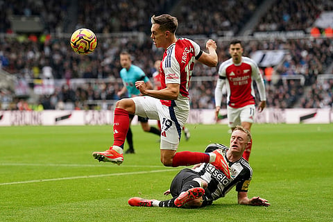 English Premier League Soccer Match: Arsenal Vs Newcastle United