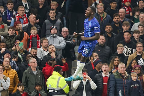 EPL 2024-25: Chelsea's Moises Caicedo celebrates after scoring his side's opening goal
