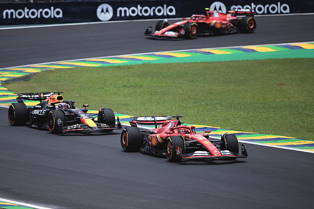 2024 Brazil F1 GP Auto Racing: Brazilian Grand Prix Formula 1 car race photo_Charles Leclerc 