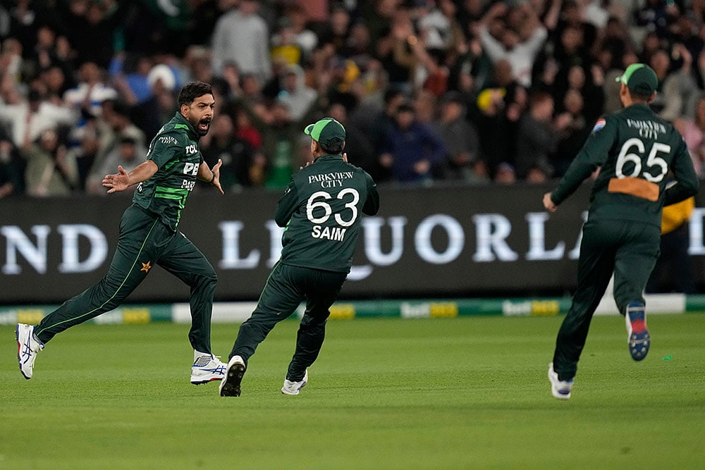 Australia vs Pakistan First ODI Cricket at Melbourne Cricket Ground_Haris Rauf