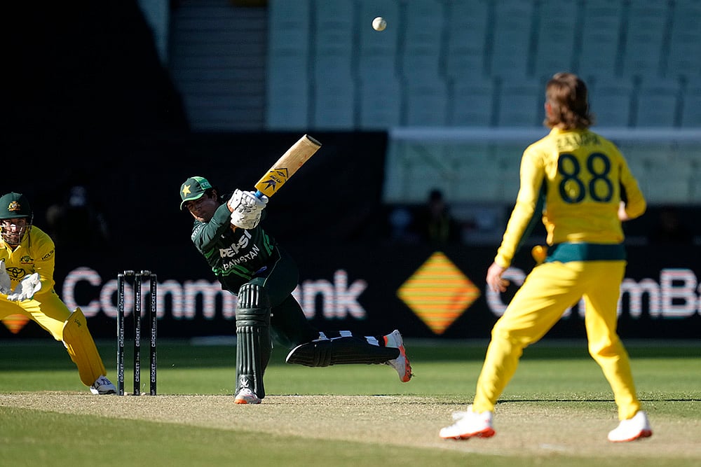 Australia vs Pakistan First ODI Cricket at Melbourne Cricket Ground_Naseem Shah