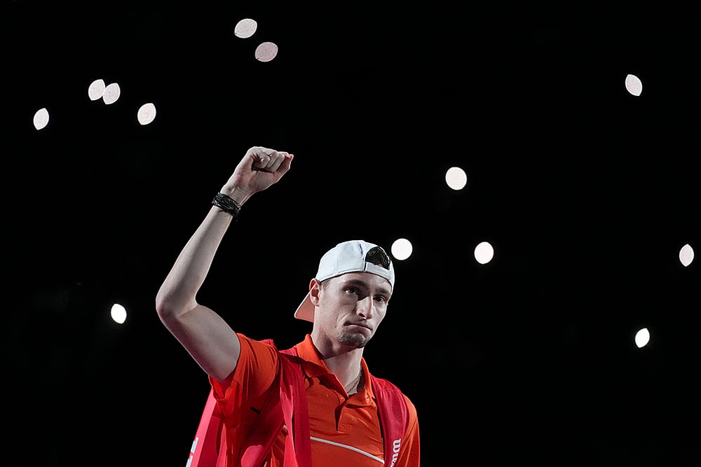 Paris Masters tennis tournament final Alexander Zverev vs Ugo Humbert gallery