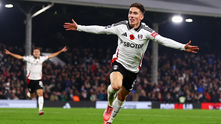 Fulham's match-winner Harry Wilson - null