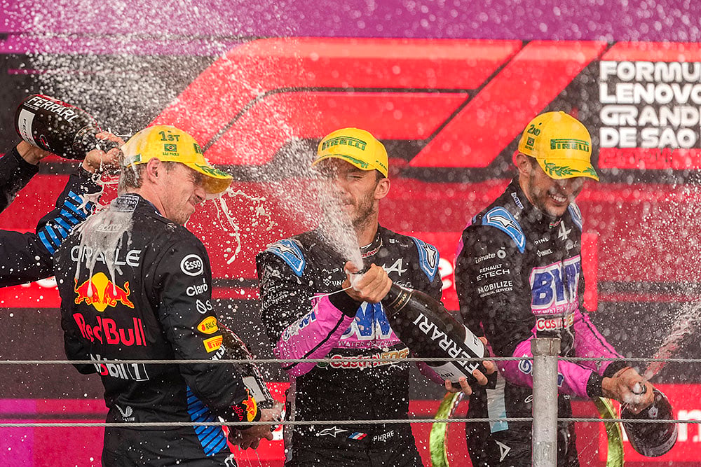 2024 Brazil F1 GP Auto Racing: Brazilian Grand Prix Formula 1 car race photos