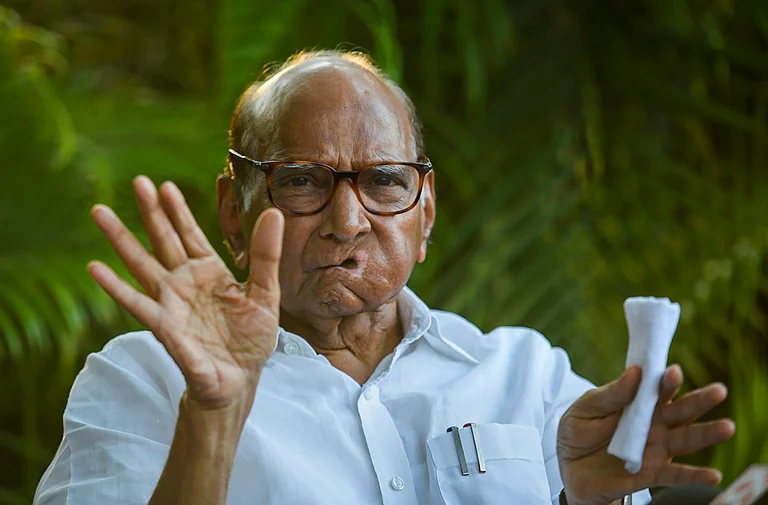 NCP(SCP) president Sharad Pawar - PTI