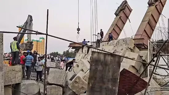 Structure collapses near construction site in Gujarats Vasad