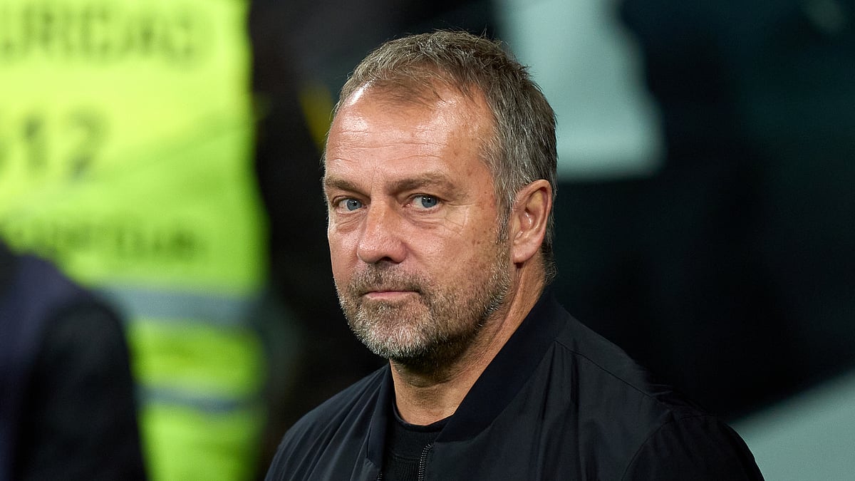 Hansi Flick has played down Barcelona's Champions League chances