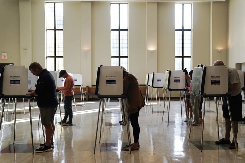 Presidential elections are underway in the United States