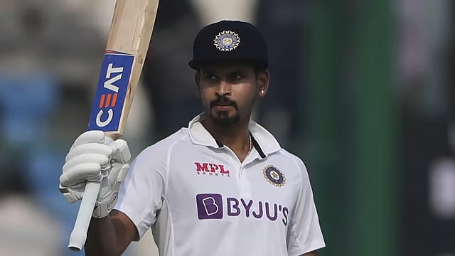 File : India and Mumbai middle-order batter Shreyas Iyer.