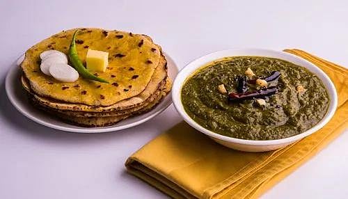 Makke Ki Roti and Sarson ka Saag