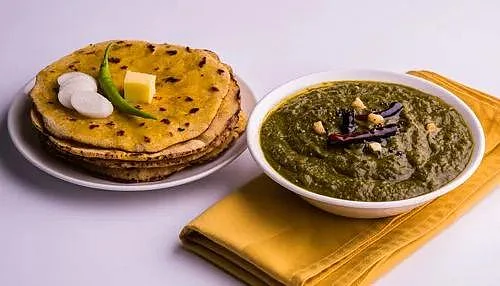 Makke Ki Roti and Sarson ka Saag