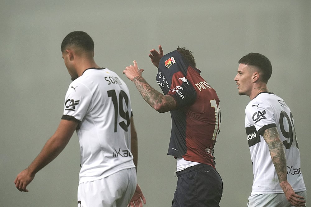 Serie A Soccer Match: Parma vs Genoa