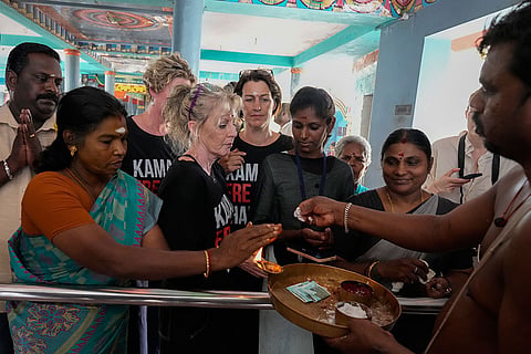 US Prez. elections: Prayers at Kamala Harris ancestral village