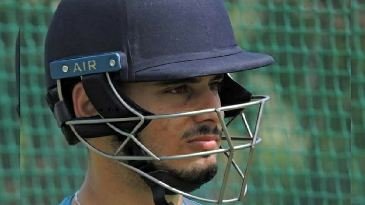 Photo: X : Jammu and Kashmir cricketer Abdul Samad.