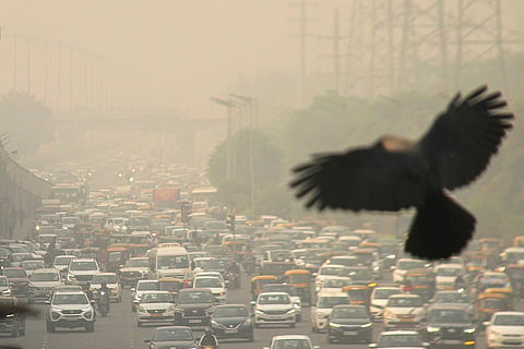 Smog in Gurugram