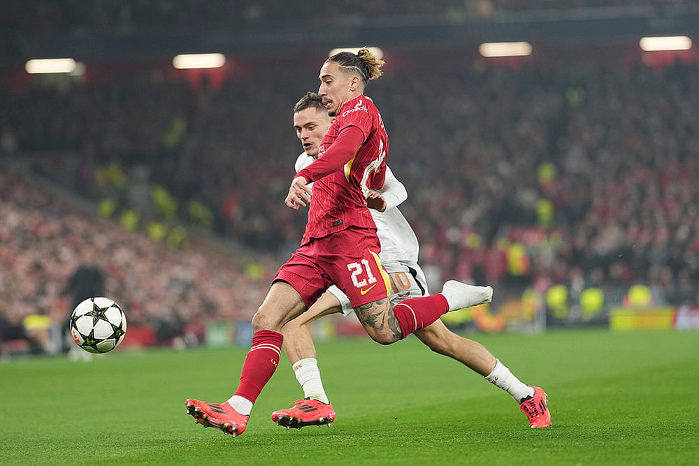 2024-25 Champions League soccer Liverpool vs Bayer Leverkusen photo_Leverkusens Florian Wirtz