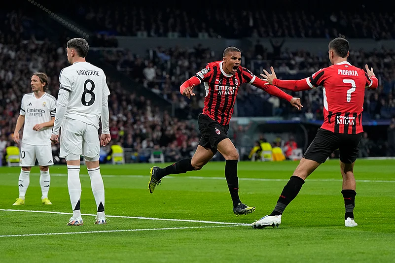 2024-25 Champions League soccer Real Madrid vs AC Milan photo_Malick Thiaw