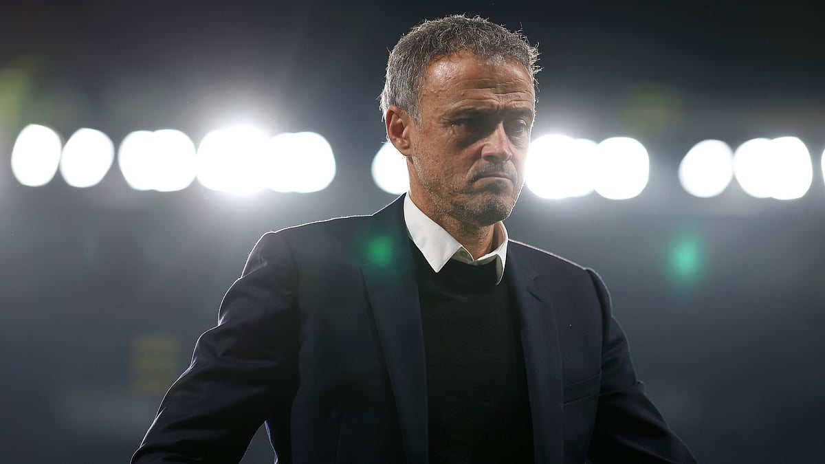 Paris Saint-Germain head coach, Luis Enrique - null