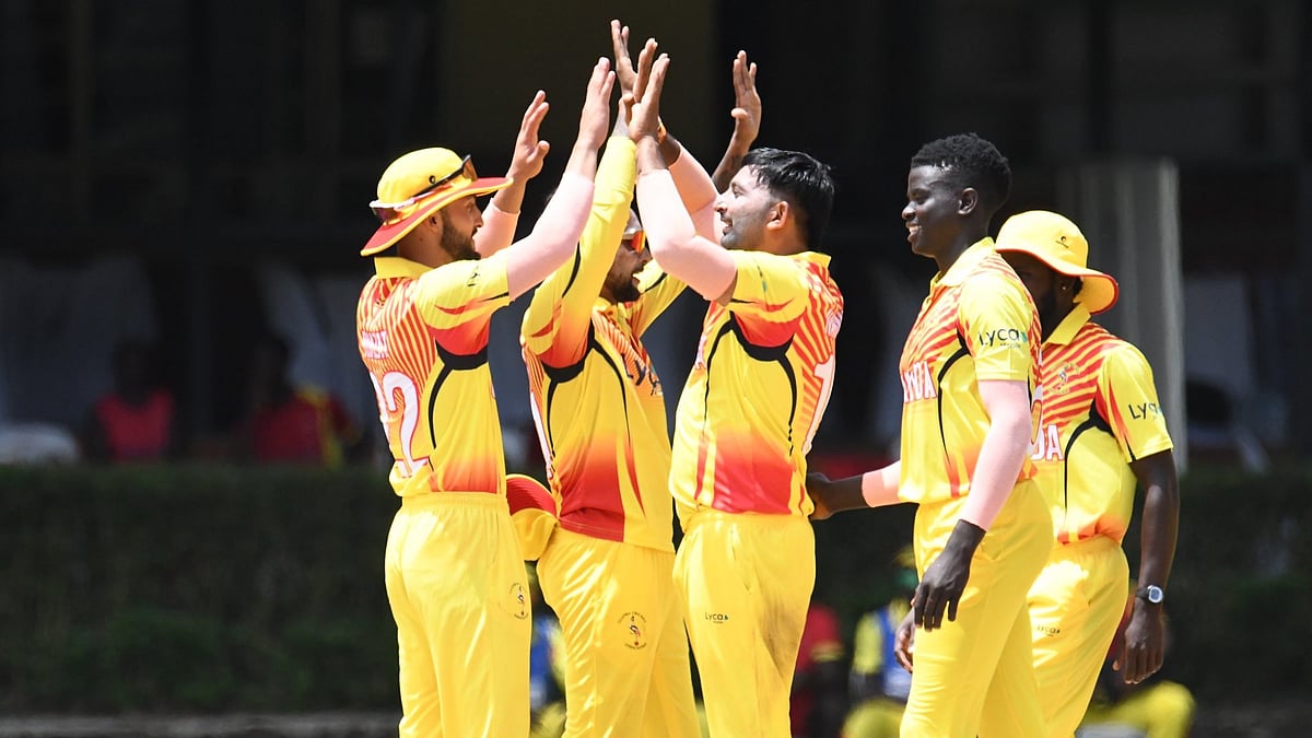 X/Uganda Cricket Association : Uganda beat Singapore by seven wickets in the opening game of Cricket World Cup Challenge League B.