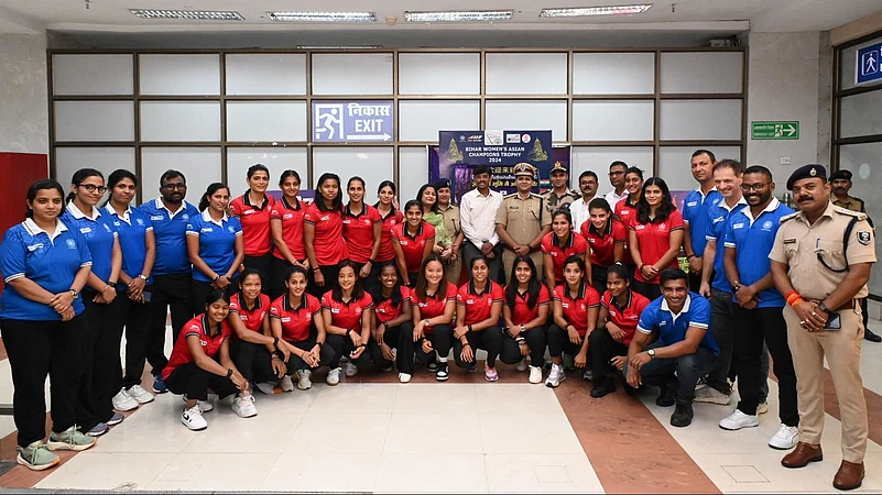 Indian womens hockey team arrives in Bihar for Asian Champions Trophy