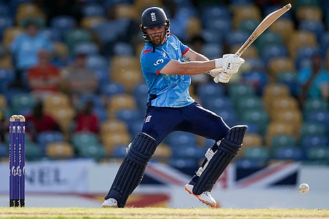 WI Vs ENG, 3rd ODI: England's Phil Salt plays a shot against West Indies