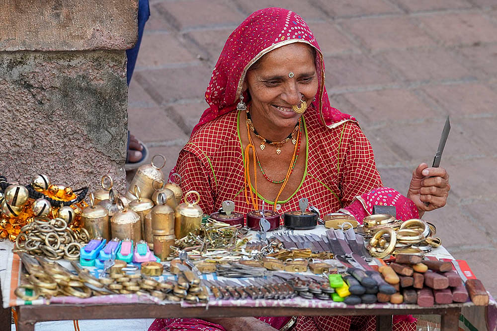 | Photo: PTI/Kamal Kishore : Annual Pushkar fair