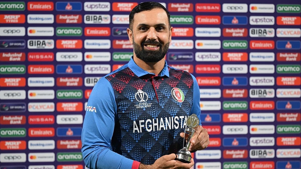 Former Afghanistan captain Mohammad Nabi will retire from ODIs after the Champions Trophy next year. - X/MohammadNabi007