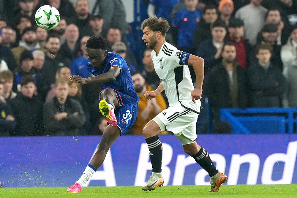 Europa Conference League Chelsea Vs FC Noah football match photo_Tyrique George