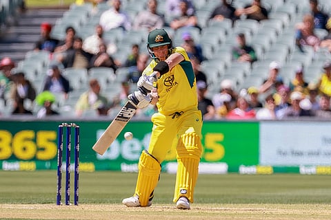 Australia vs Pakistan 2nd ODI: Australia's Steve Smith hits a boundary during 2nd ODI cricket