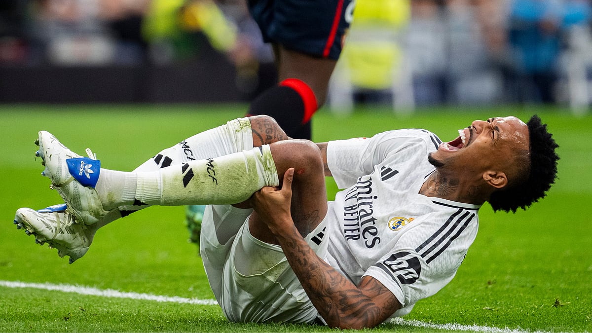 Eder Militao suffered an ACL injury in Real Madrid's 4-0 win over Osasuna - null