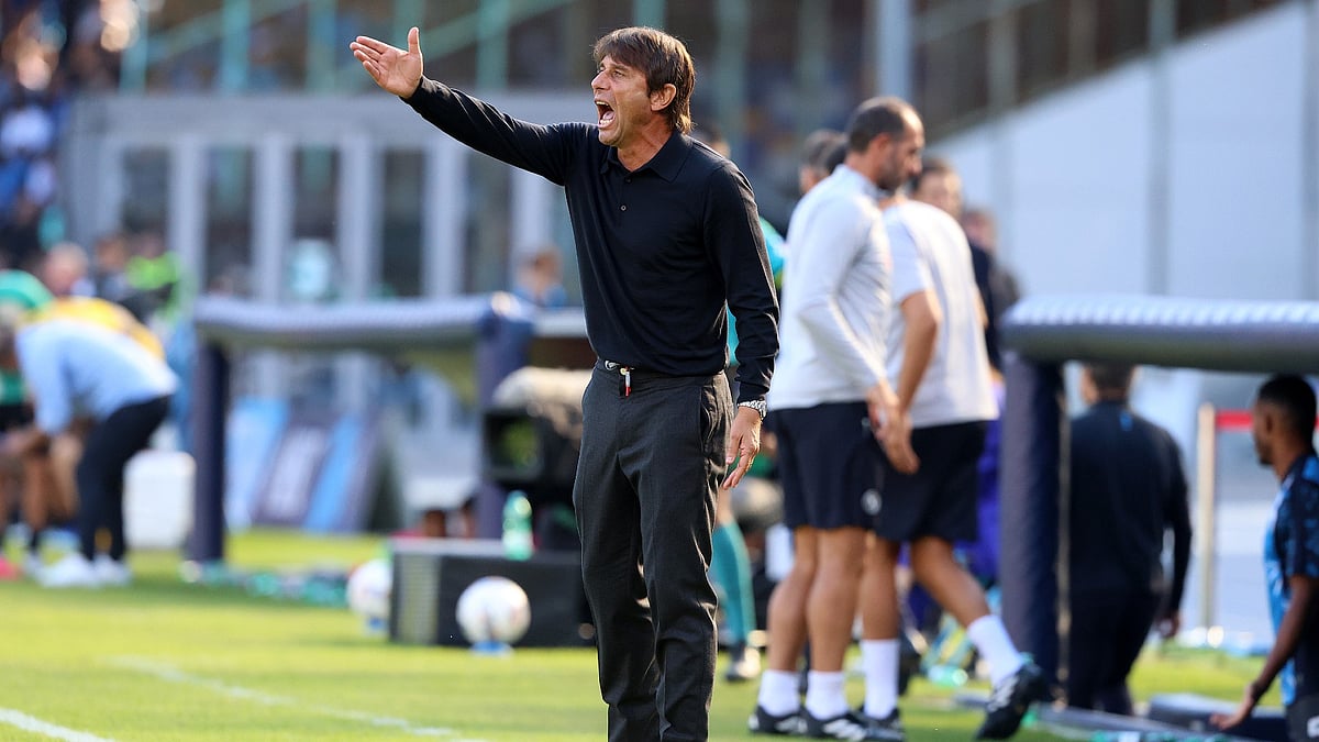 Napoli head coach, Antonio Conte