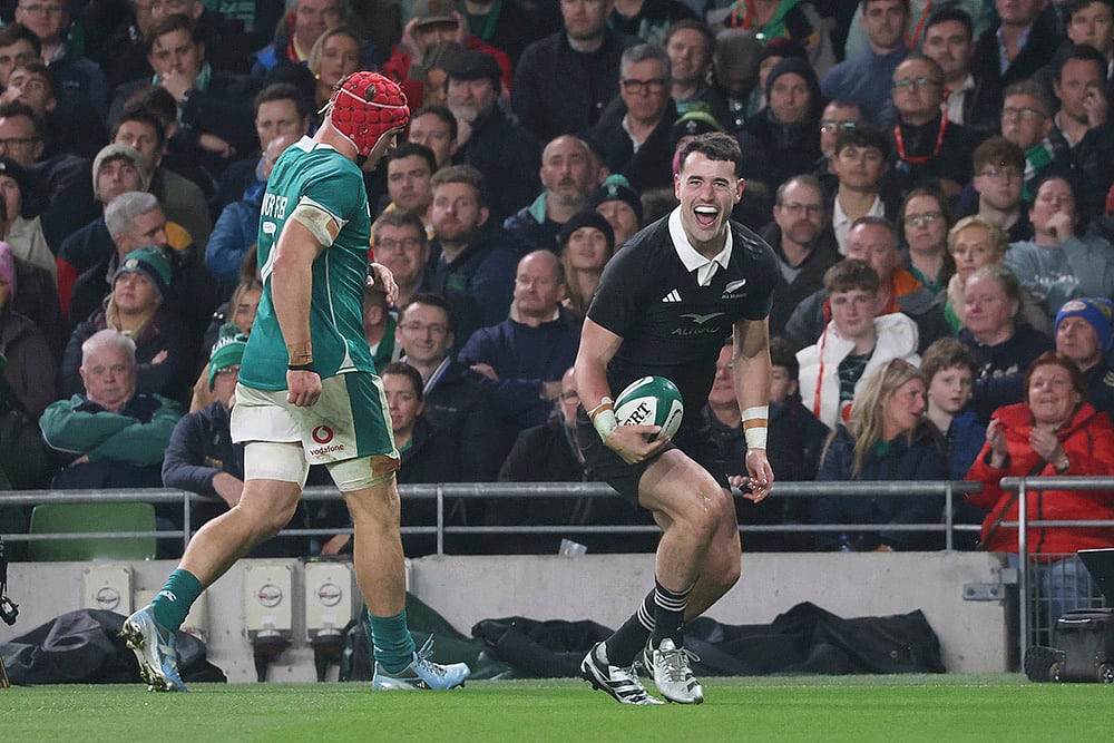 Autumn Nations Series Ireland vs New Zealand Rugby game photos_Will Jordan