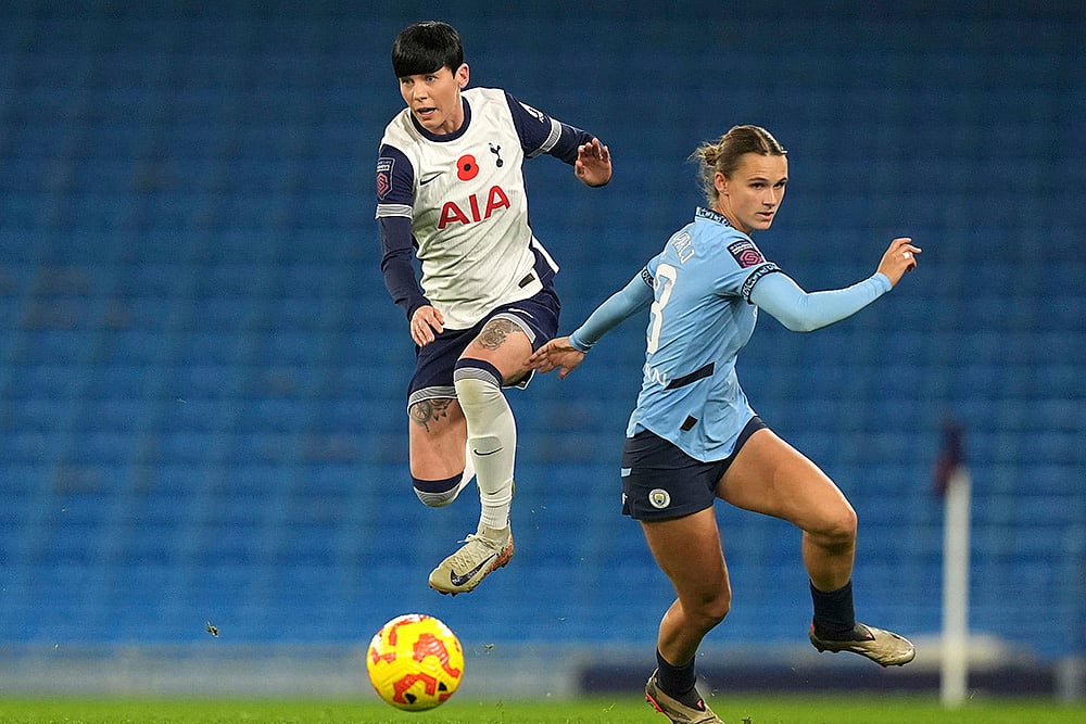 Manchester City Women vs Tottenham Hotspur Women Womens Super League soccer photos_Ashleigh Neville
