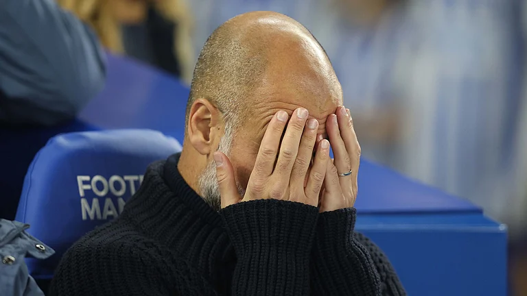 Manchester City manager Pep Guardiola - null