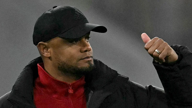 Bayern Munich head coach Vincent Kompany