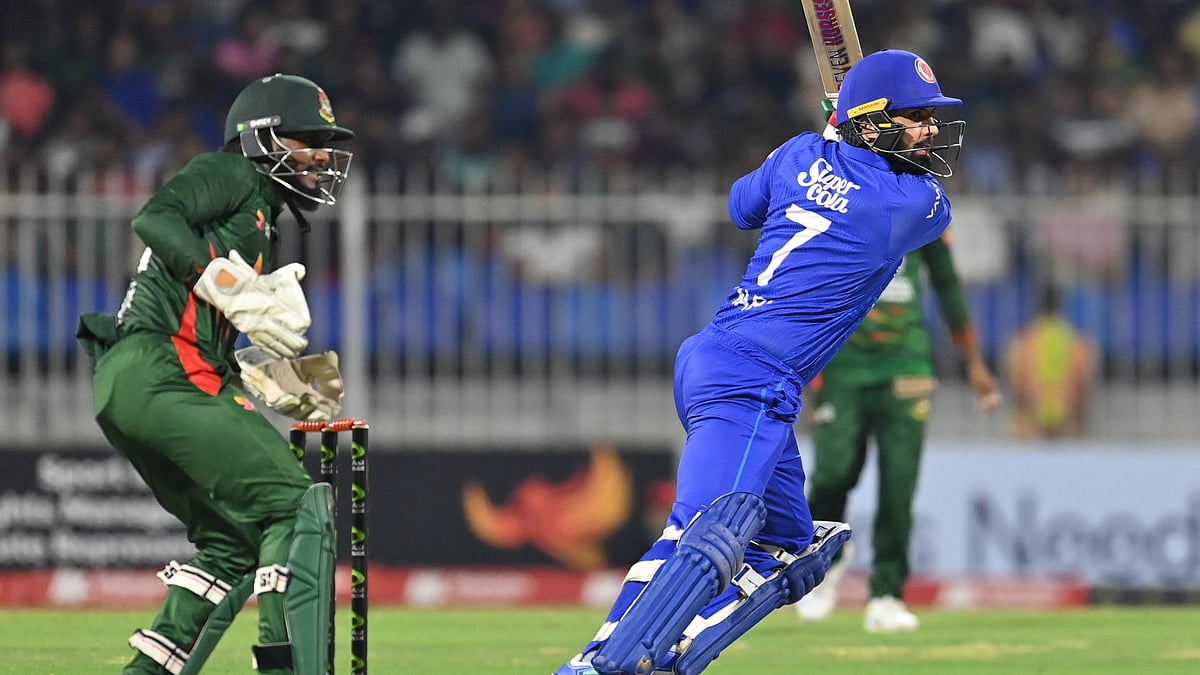 second ODI between Afghanistan and Bangladesh in Sharjah