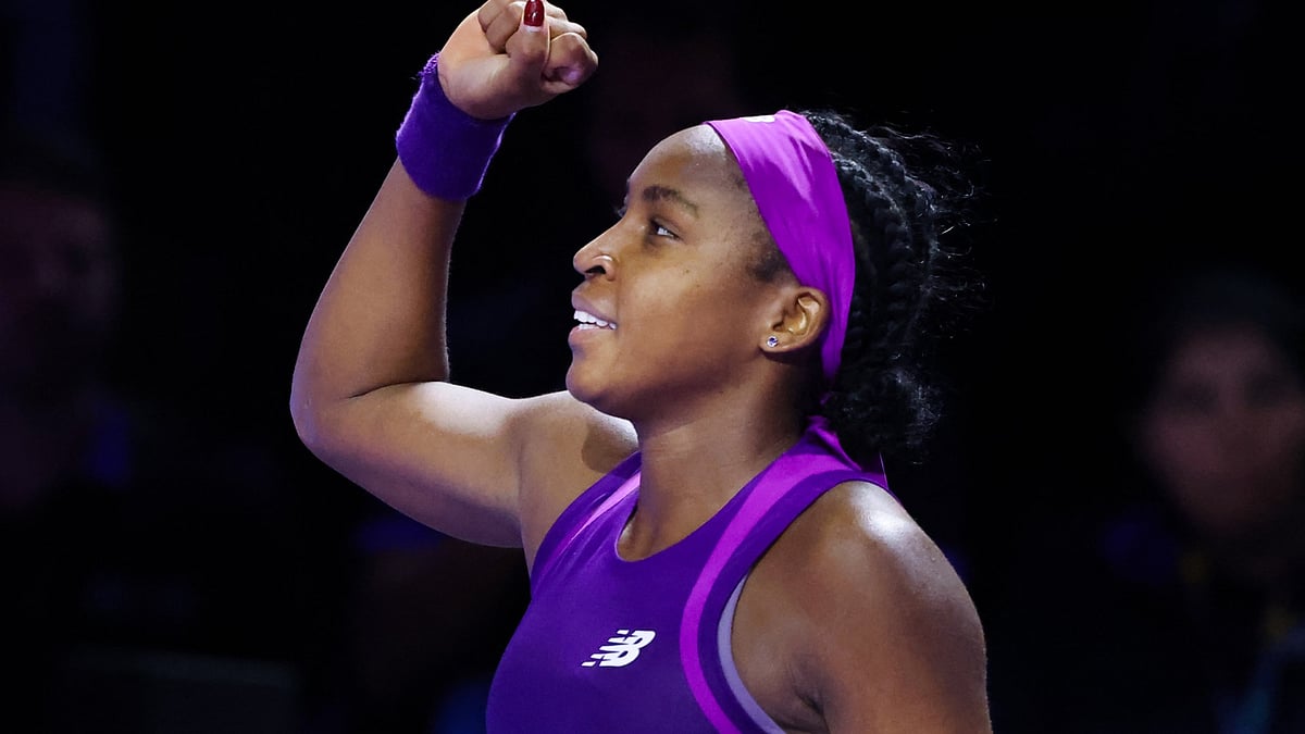 Coco Gauff won the WTA Finals