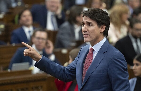 AP : Canadian Prime Minister Justin Trudeau